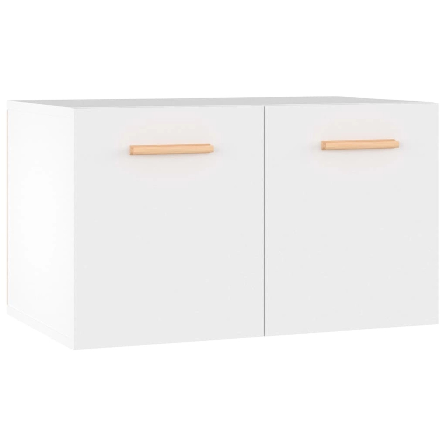 vidaXL Hängeschrank Wandschrank Weiß 60x36,5x35 cm Holzwerkstoff (1-St) günstig online kaufen