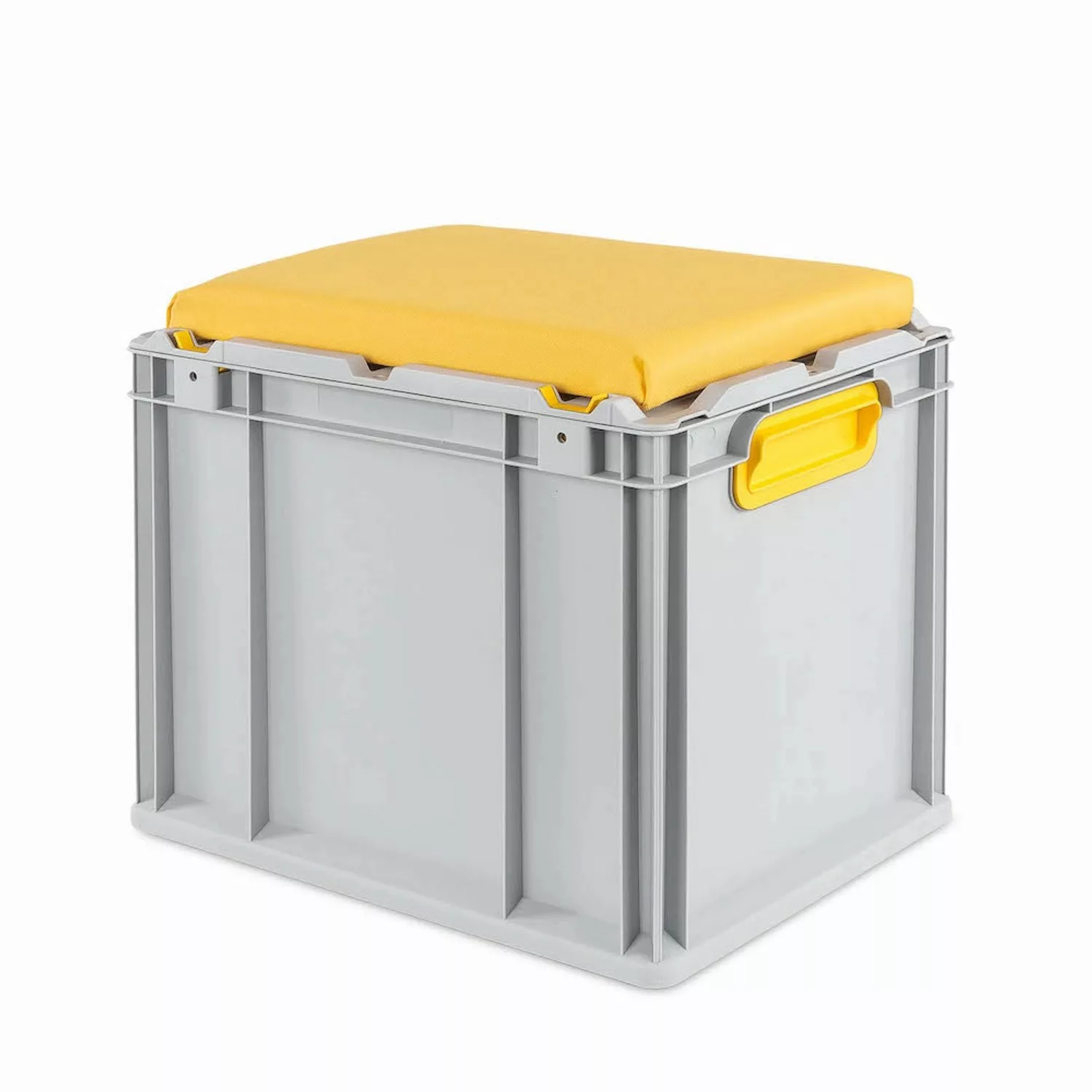 PROREGAL Eurobox NextGen Seat Box Gelb HxBxT 365 x 30 x 40 cm 30 Liter Grif günstig online kaufen