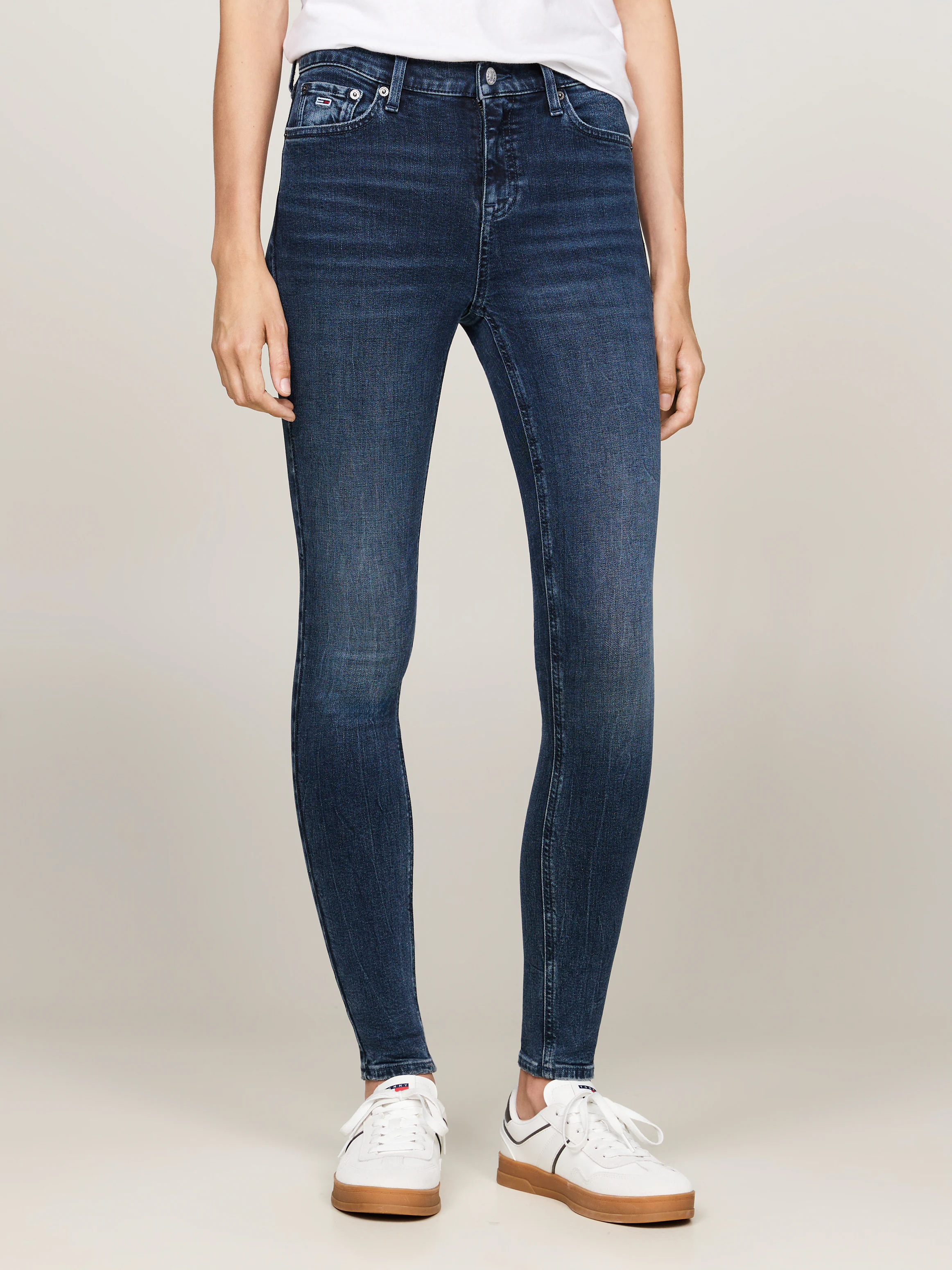 Tommy Jeans Skinny-fit-Jeans "Tommy Jeans - Damenjeans- NORA Mid Rise - Ski günstig online kaufen