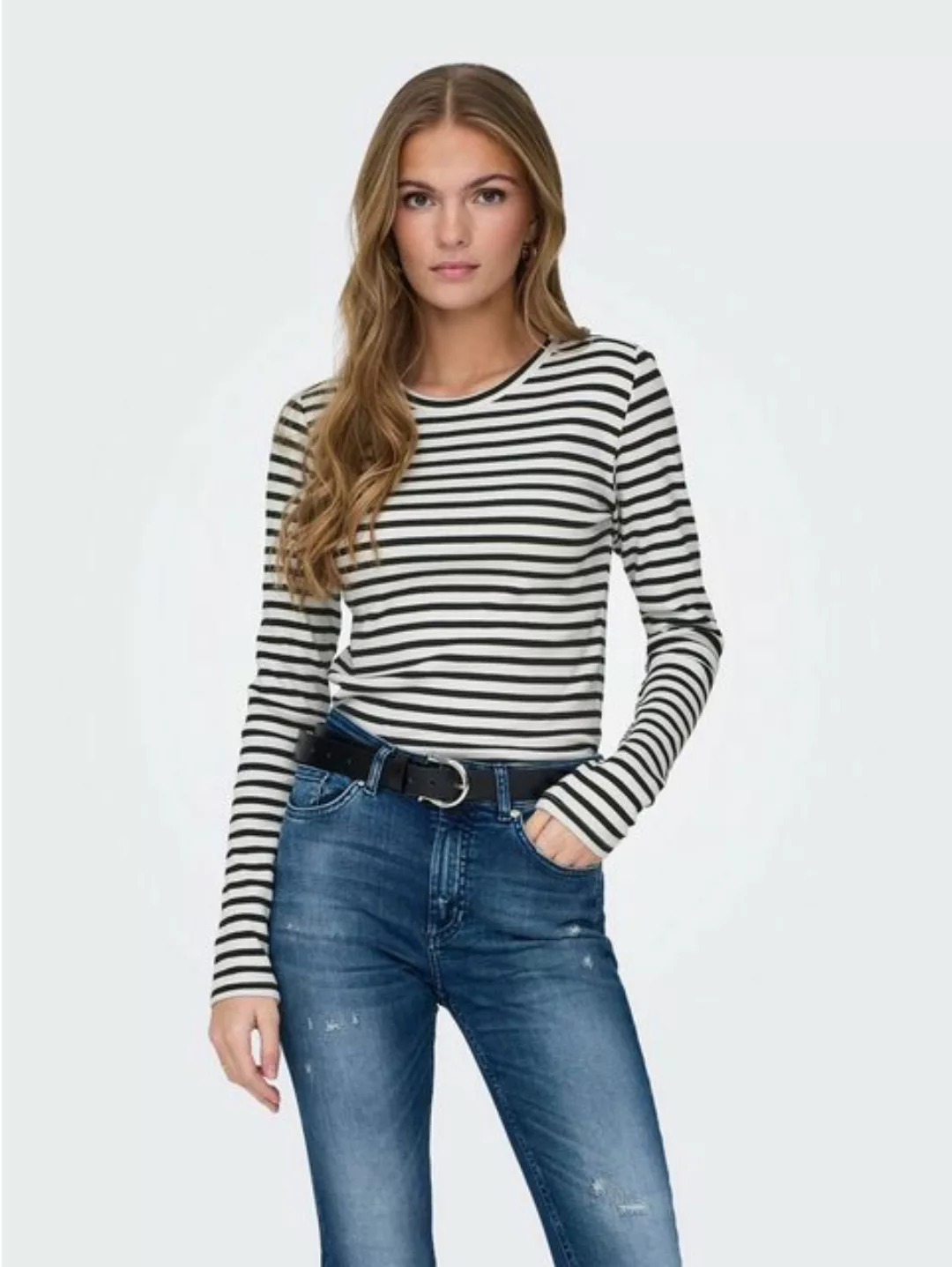 JACQUELINE de YONG T-Shirt Langarm Shirt Dünner Longsleeve Pullover JDYSOLA günstig online kaufen