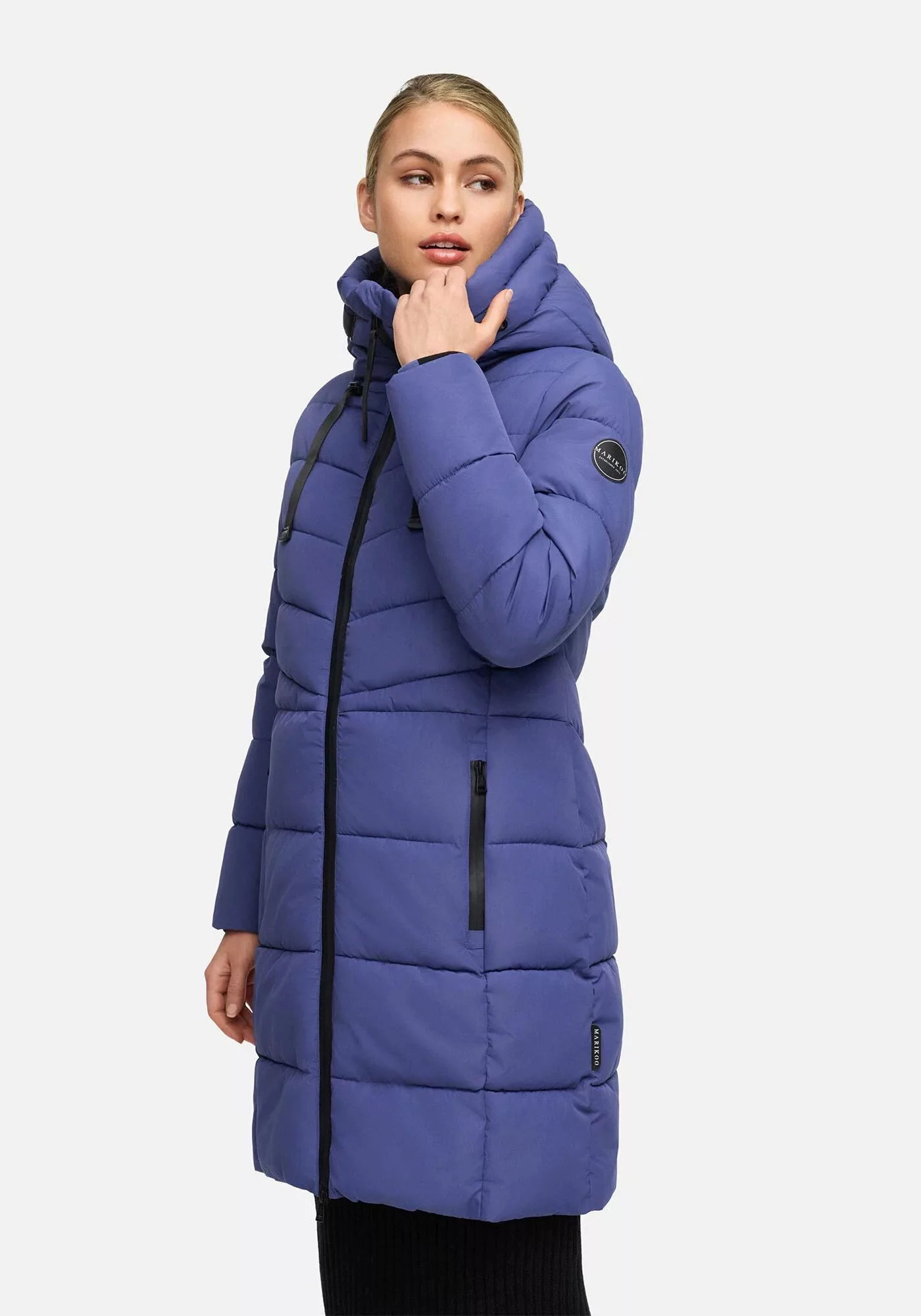 Marikoo Winterjacke "Natsukoo XVI", Stepp Mantel mit großer Kapuze günstig online kaufen