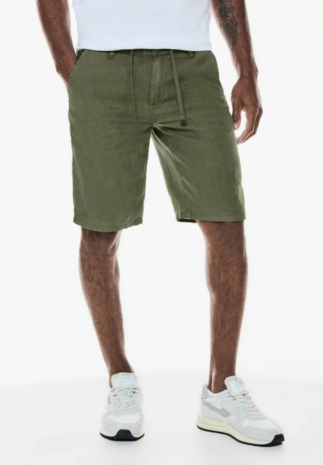 STREET ONE MEN Shorts in Unifarbe günstig online kaufen