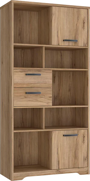 FORTE Wandregal "Joadakis, Stauraumregal, Bücherregal, Mehrzweckschrank" günstig online kaufen