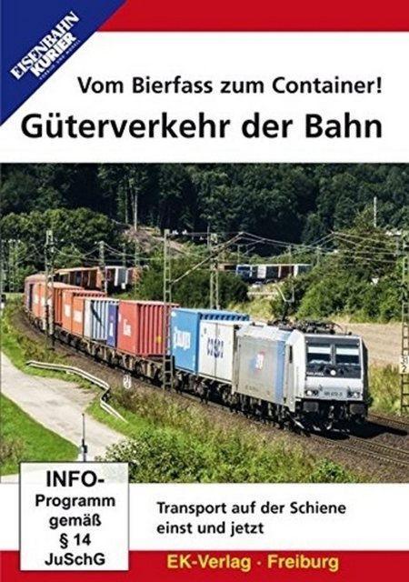 DVD Vom Bierfass zum Container - Güterverkehr der Bahn, DVD günstig online kaufen