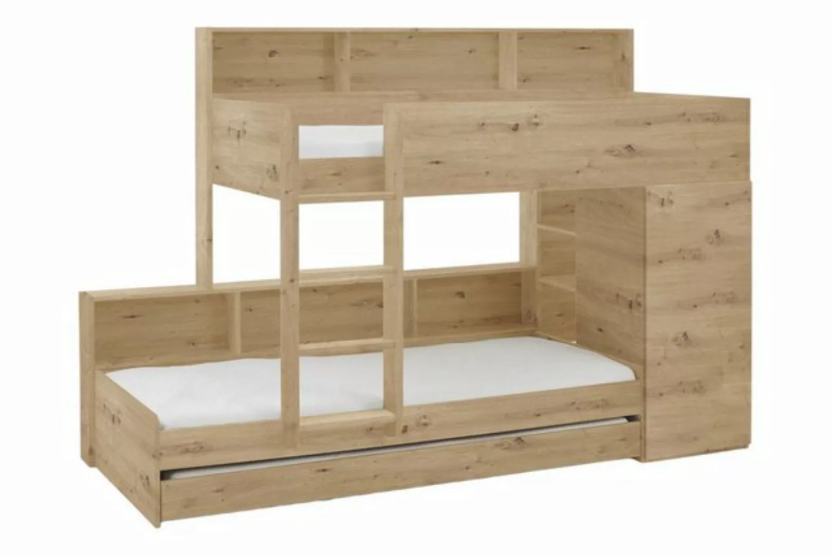 58 aufm Kessel Bettgestell Etagenbett Gostiata 259x111x181 Hochbett Holznac günstig online kaufen