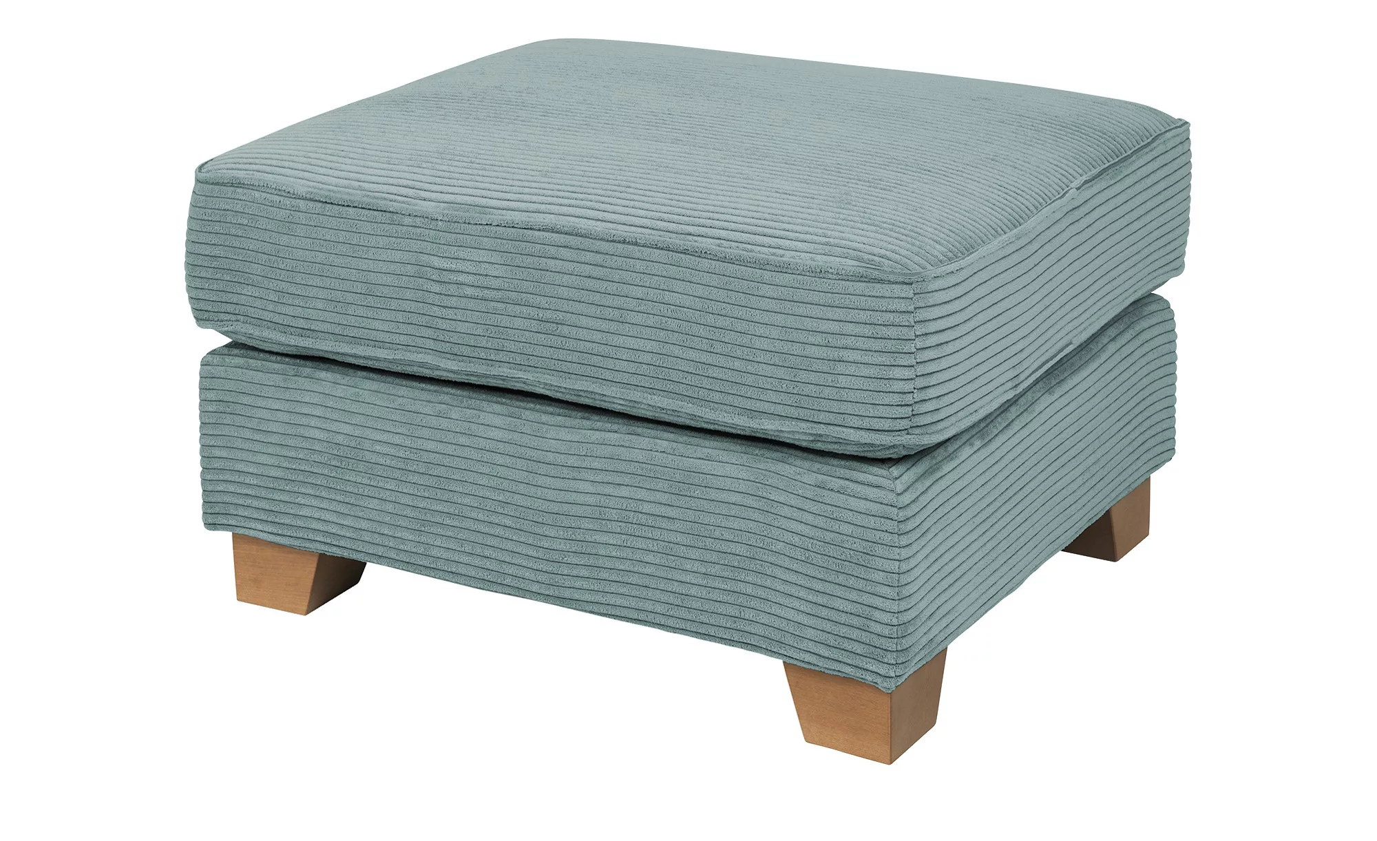 SOHO Hocker  Franka ¦ grün ¦ Maße (cm): B: 75 H: 42 T: 62.0 Polstermöbel > günstig online kaufen