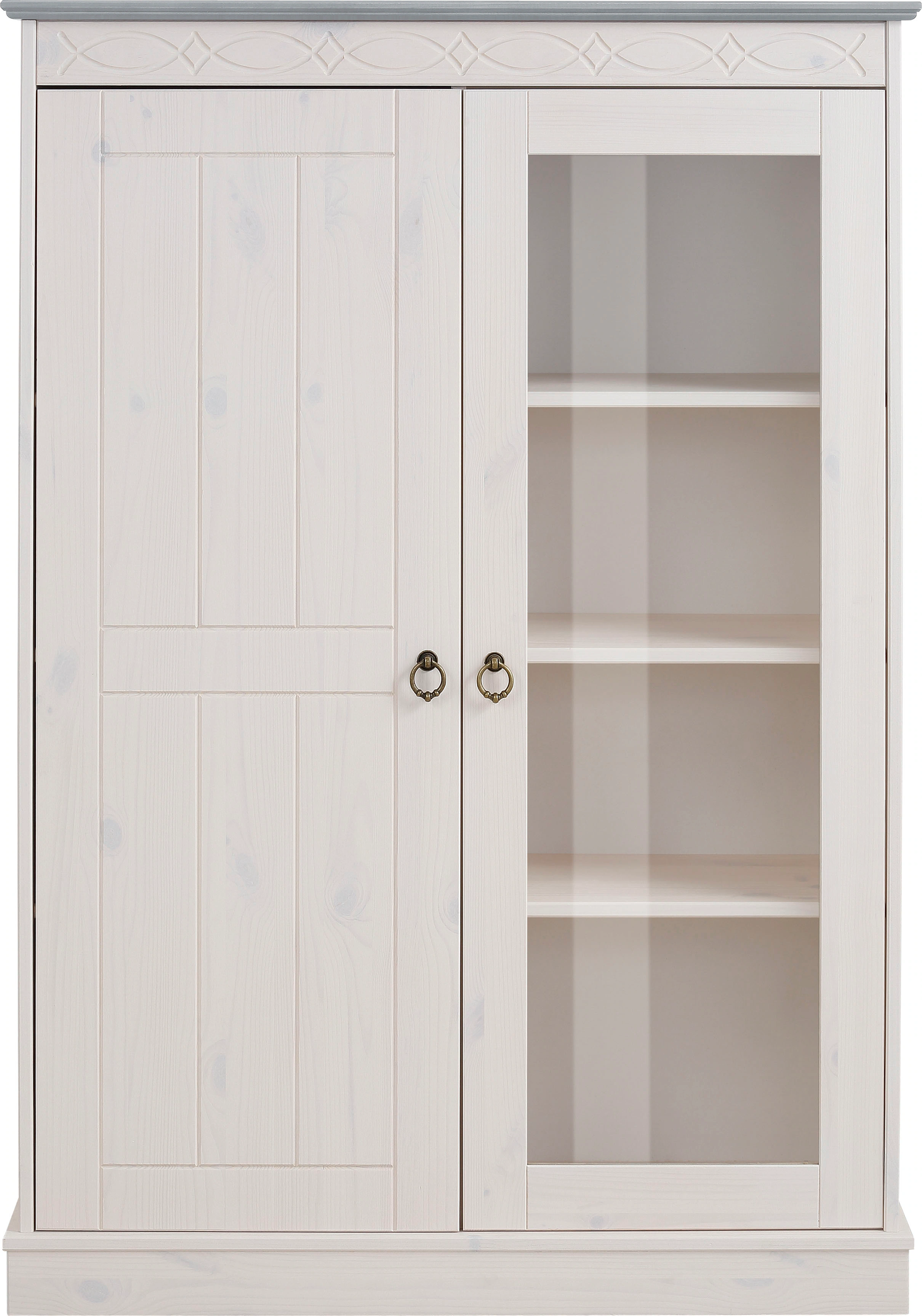 Home affaire Highboard "Indra", Vitrine, Breite 86 cm günstig online kaufen