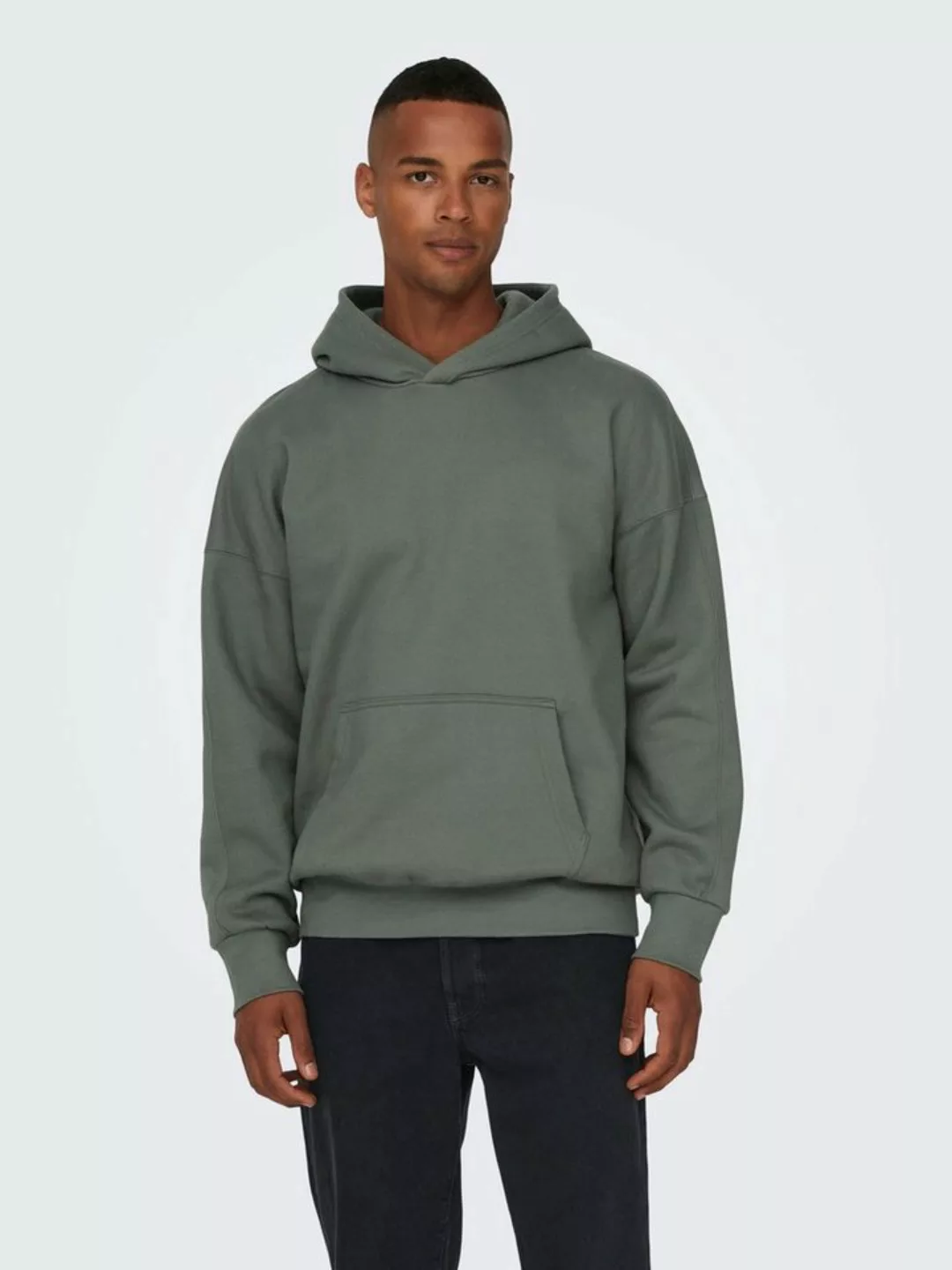 ONLY & SONS Kapuzensweatshirt ONSDAN LIFE RLX HEAVY SWEAT HOODIE NOOS günstig online kaufen