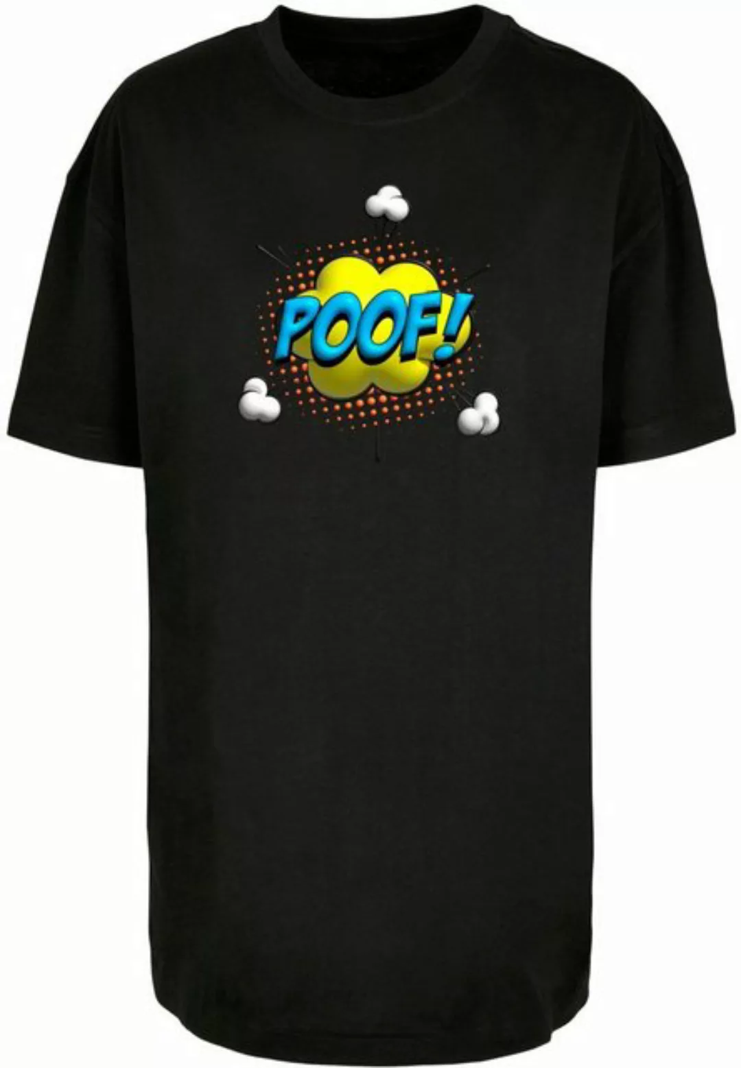 Merchcode T-Shirt Merchcode Damen Ladies POOF Comic Boyfriend Tee (1-tlg) günstig online kaufen