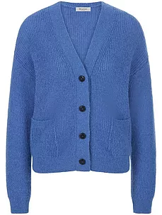 Strickjacke MAERZ Muenchen blau günstig online kaufen