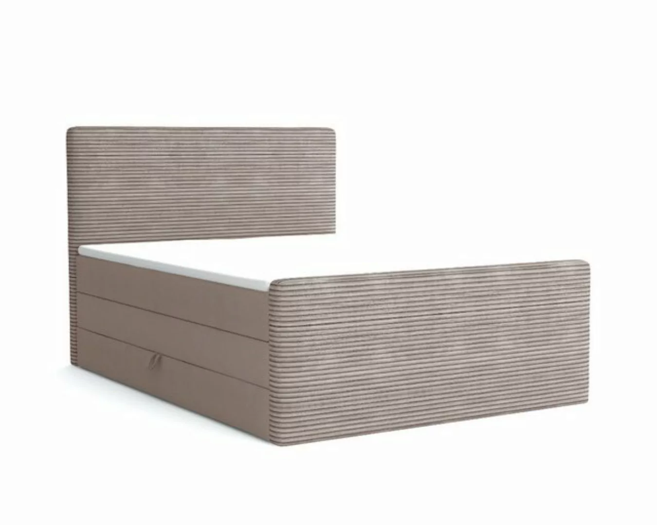 Deine Möbel 24 Boxspringbett OTTA Echtes Boxspringbett Polsterbett Komplett günstig online kaufen