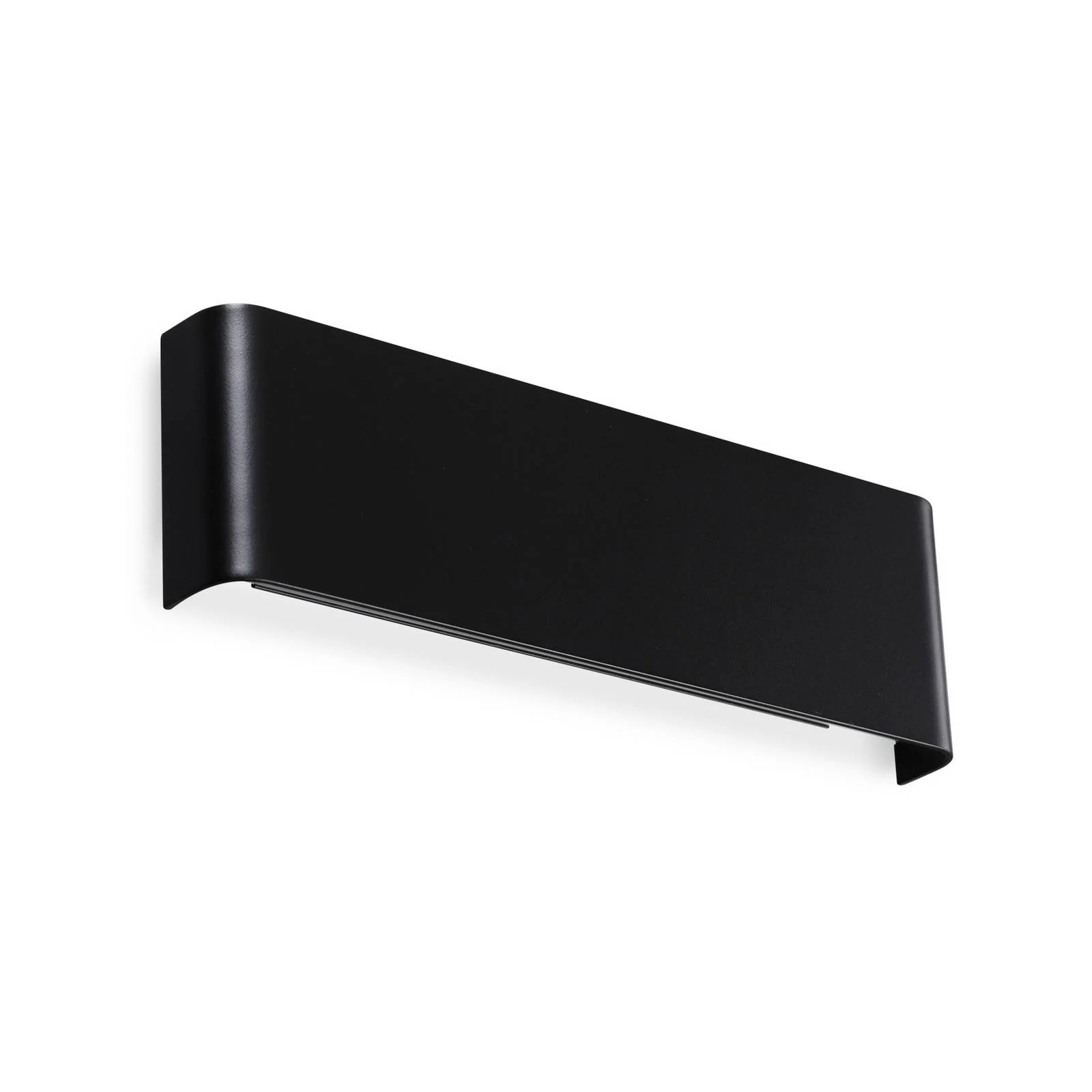 Ideal Lux LED-Wandleuchte Delta, schwarz, B 30 cm, up/down günstig online kaufen