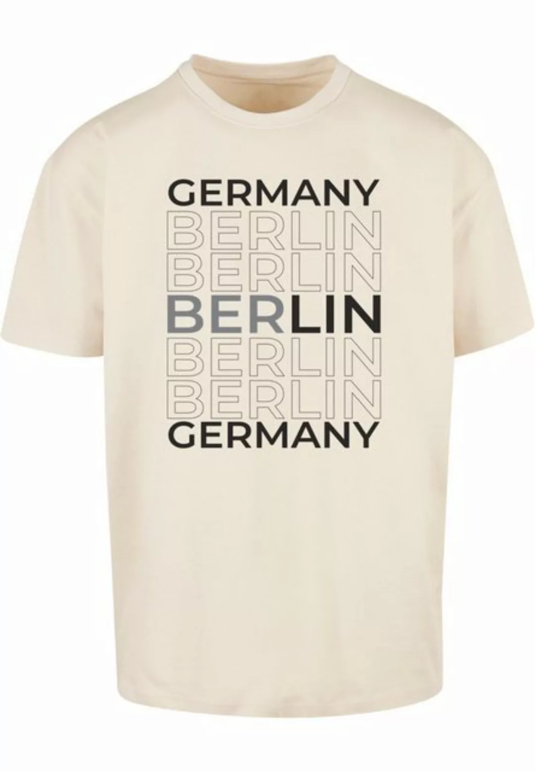 Merchcode T-Shirt Merchcode Herren Berlin Heavy Oversize Tee-BY102 (1-tlg) günstig online kaufen