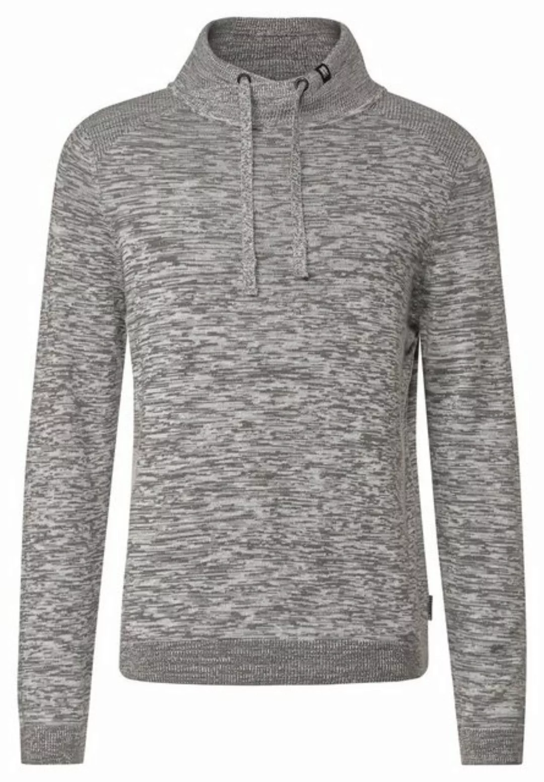 STREET ONE MEN Stehkragenpullover mit Stehkragen günstig online kaufen