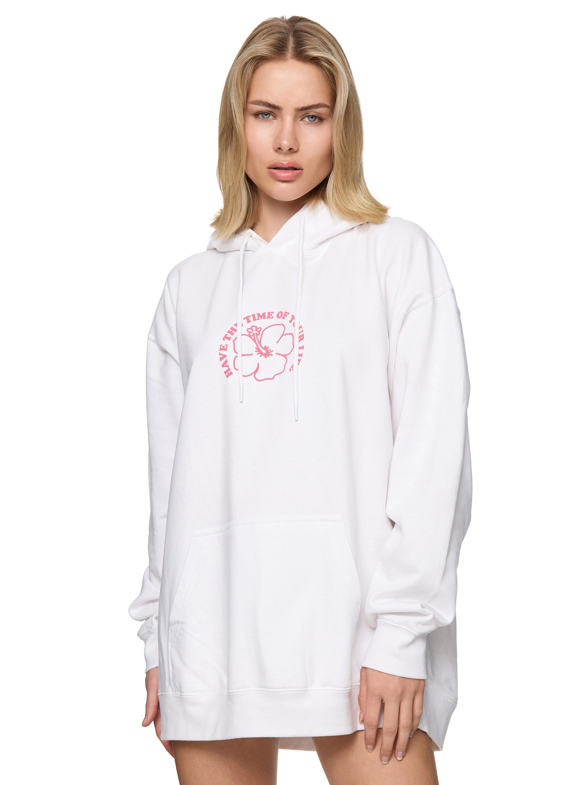 Worldclassca Hoodie Worldclassca Oversized FLOWER Print günstig online kaufen