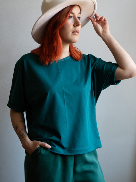 Ecostories Damen T-shirt Lagune günstig online kaufen