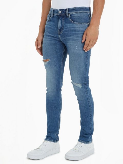 Calvin Klein Jeans Skinny-fit-Jeans "SKINNY", in klassischer 5-Pocket-Form günstig online kaufen