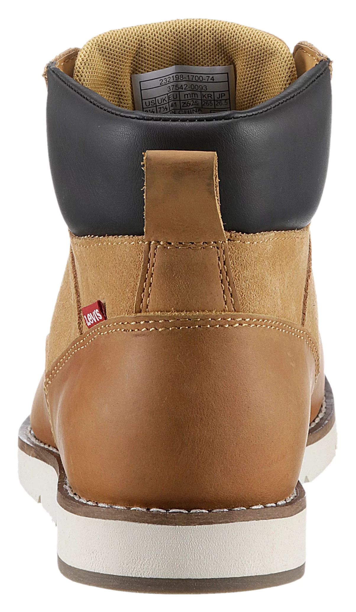 Levis Schnürboots "JAX PLUS", Casualmode, Schnürer mit rotem Label und Logo günstig online kaufen