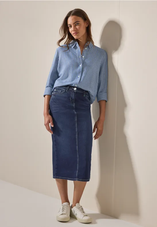 Cecil Jeansrock, 5-Pocket-Style günstig online kaufen