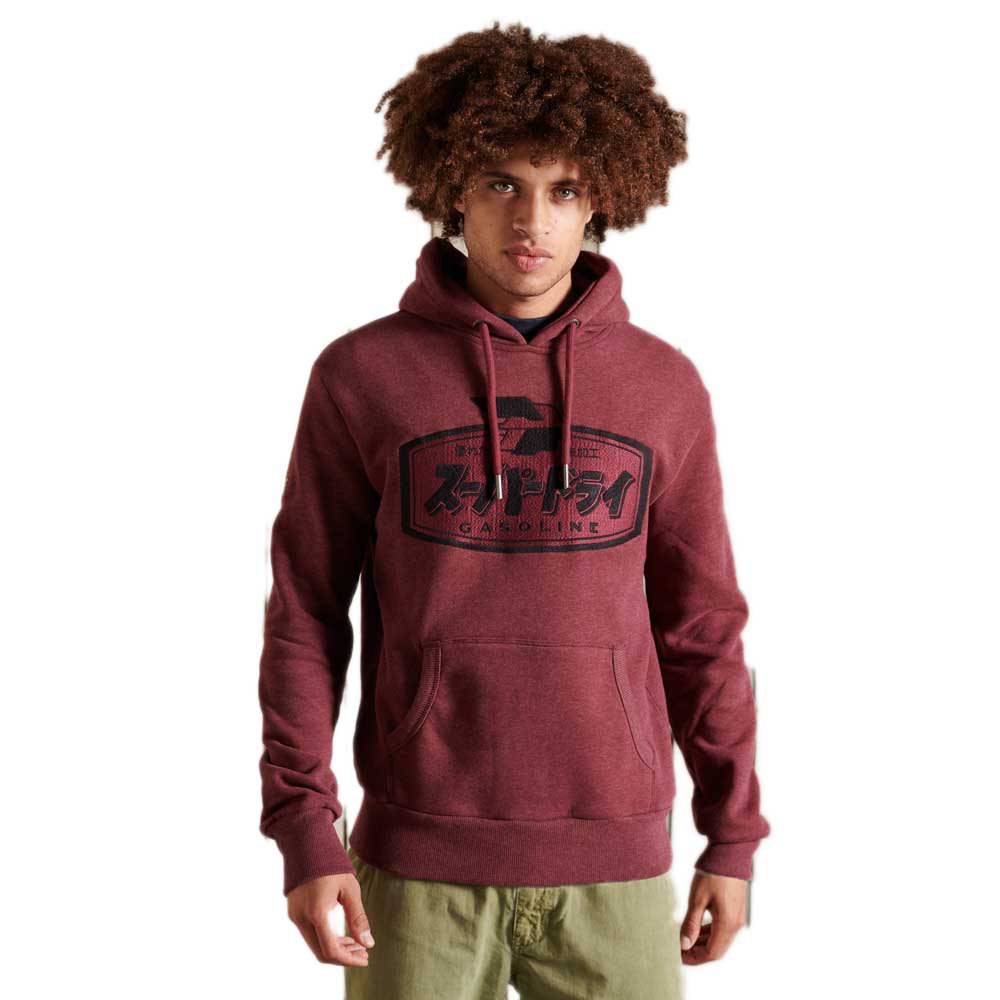 Superdry Work Wear Kapuzenpullover S Port Marl günstig online kaufen