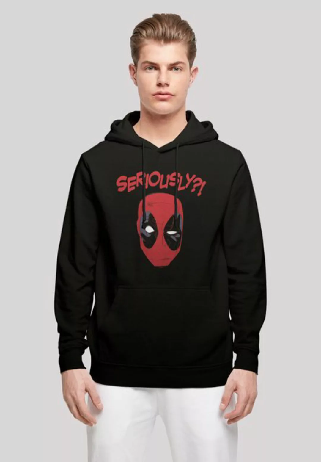 F4NT4STIC Kapuzenpullover Marvel Deadpool Seriously Print günstig online kaufen