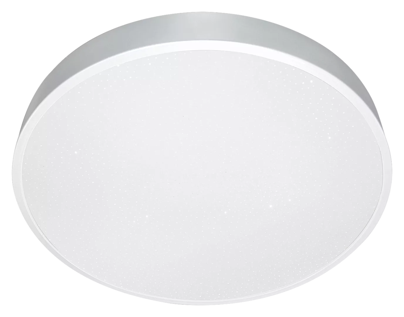 LED Deckenleuchte Silber-Weiß Ø 40 cm Octav günstig online kaufen