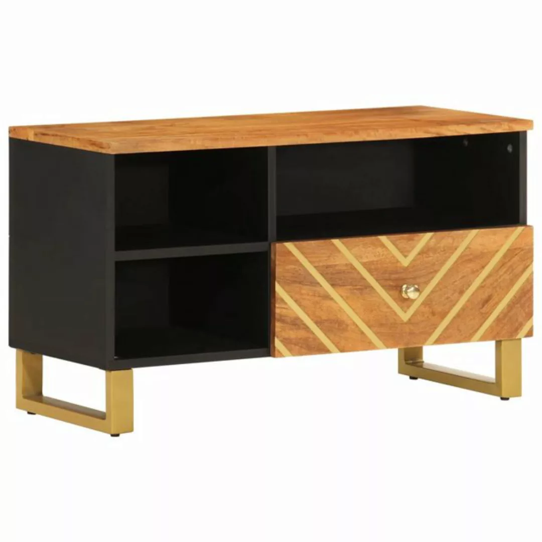 vidaXL TV-Schrank TV Schrank Sideboard Schrank Braun und Schwarz 80x33,5x46 günstig online kaufen