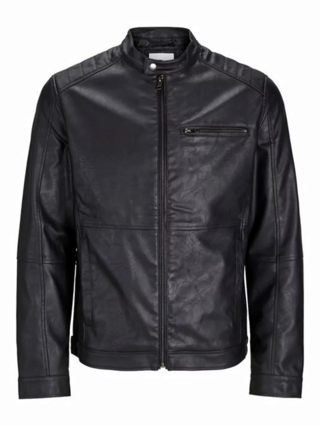 Jack & Jones Lederimitatjacke JJEDYLAN PU BIKER JACKET NOOS günstig online kaufen