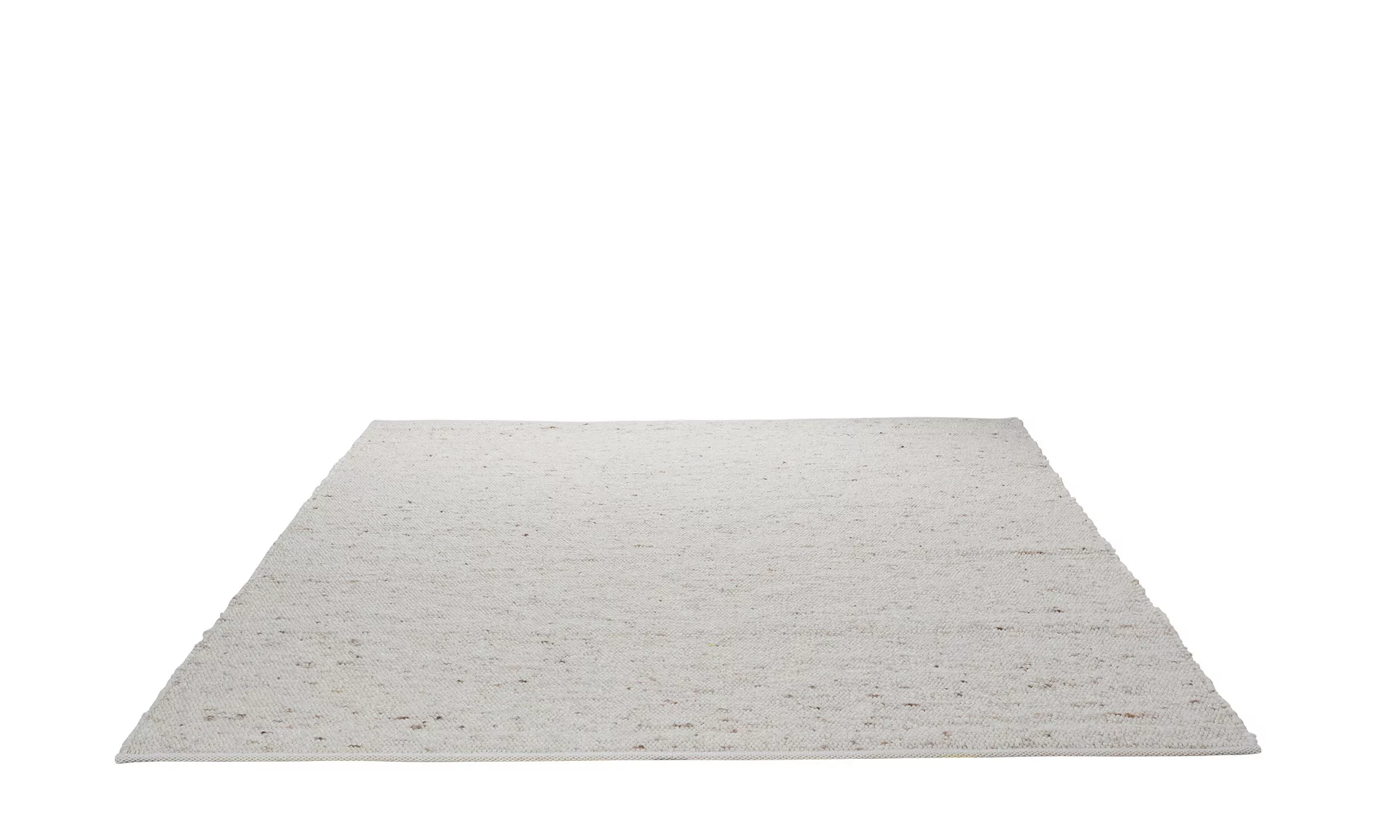 Naturteppich - weiß - Jute, Wolle - 130 cm - Sconto günstig online kaufen