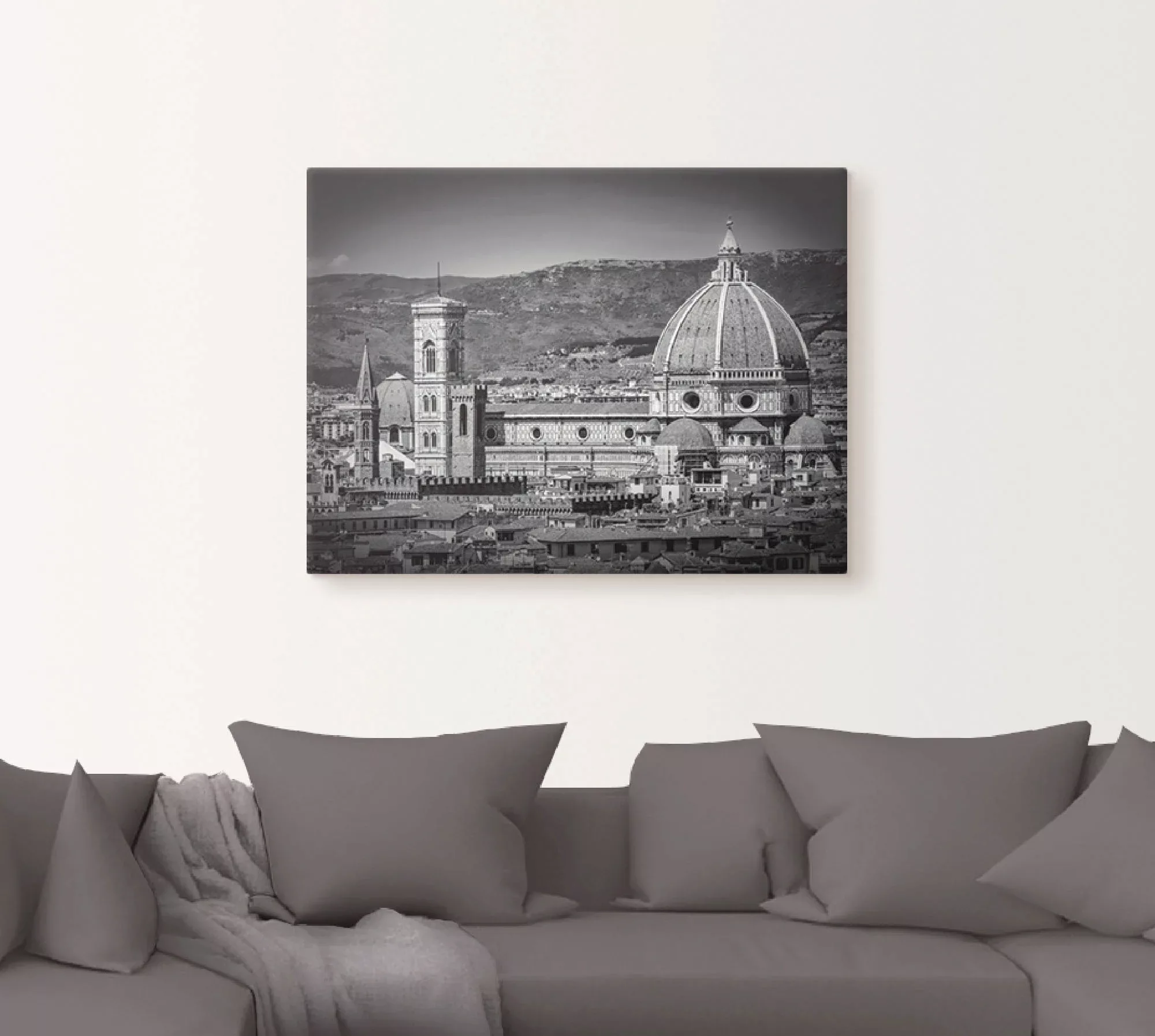 Artland Leinwandbild "Florenz Piazzale Michelangelo", Italien, (1 St.), auf günstig online kaufen