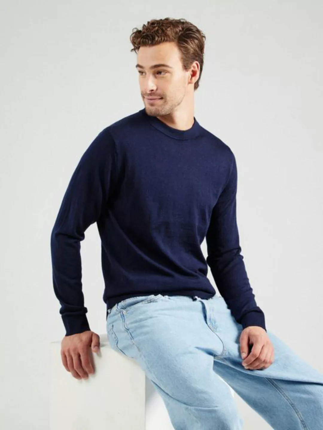 Jack & Jones Rundhalspullover JPRMark (1-tlg) günstig online kaufen