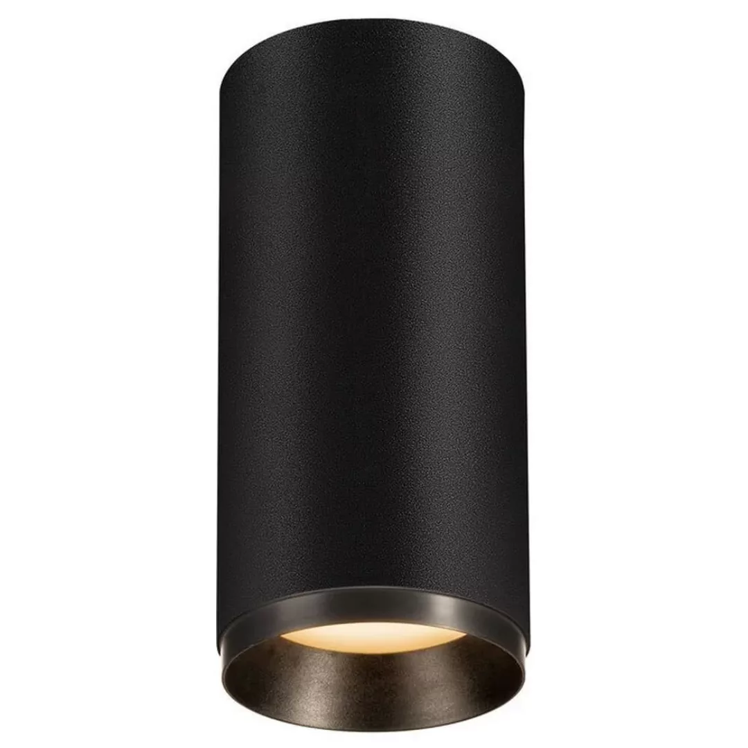 LED Deckenspot Numinos in Schwarz 20,1W 1880lm 3000K 60° günstig online kaufen