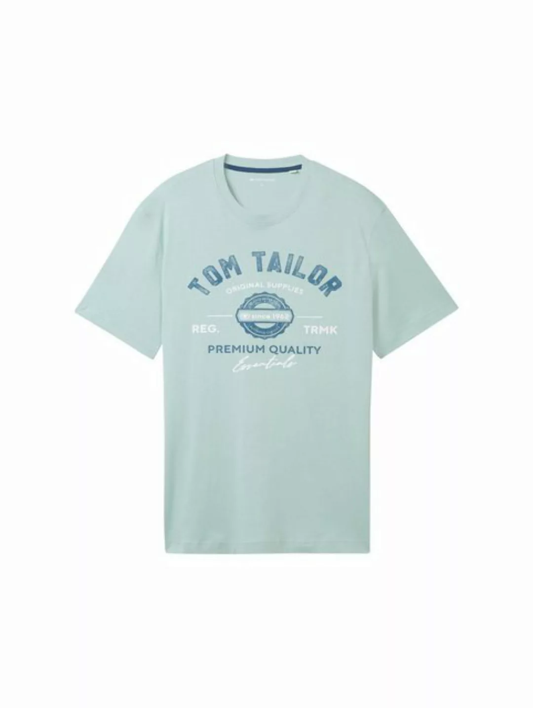 Tom Tailor Herren T-Shirt LOGO - Regular Fit günstig online kaufen