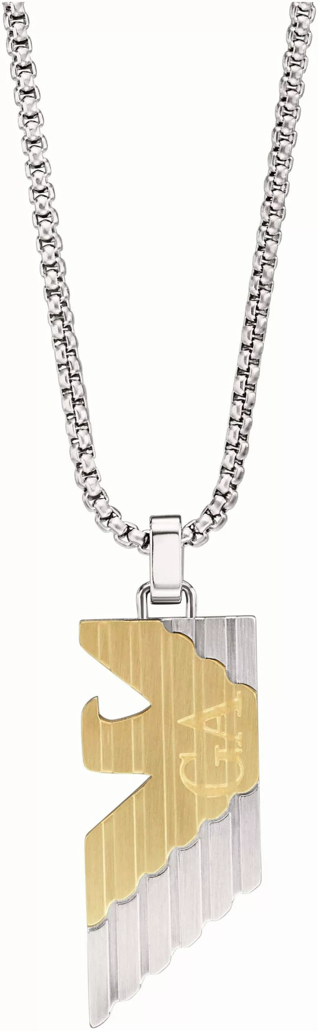 Emporio Armani Edelstahlkette EAGLE LOGO, EGS3073040 günstig online kaufen