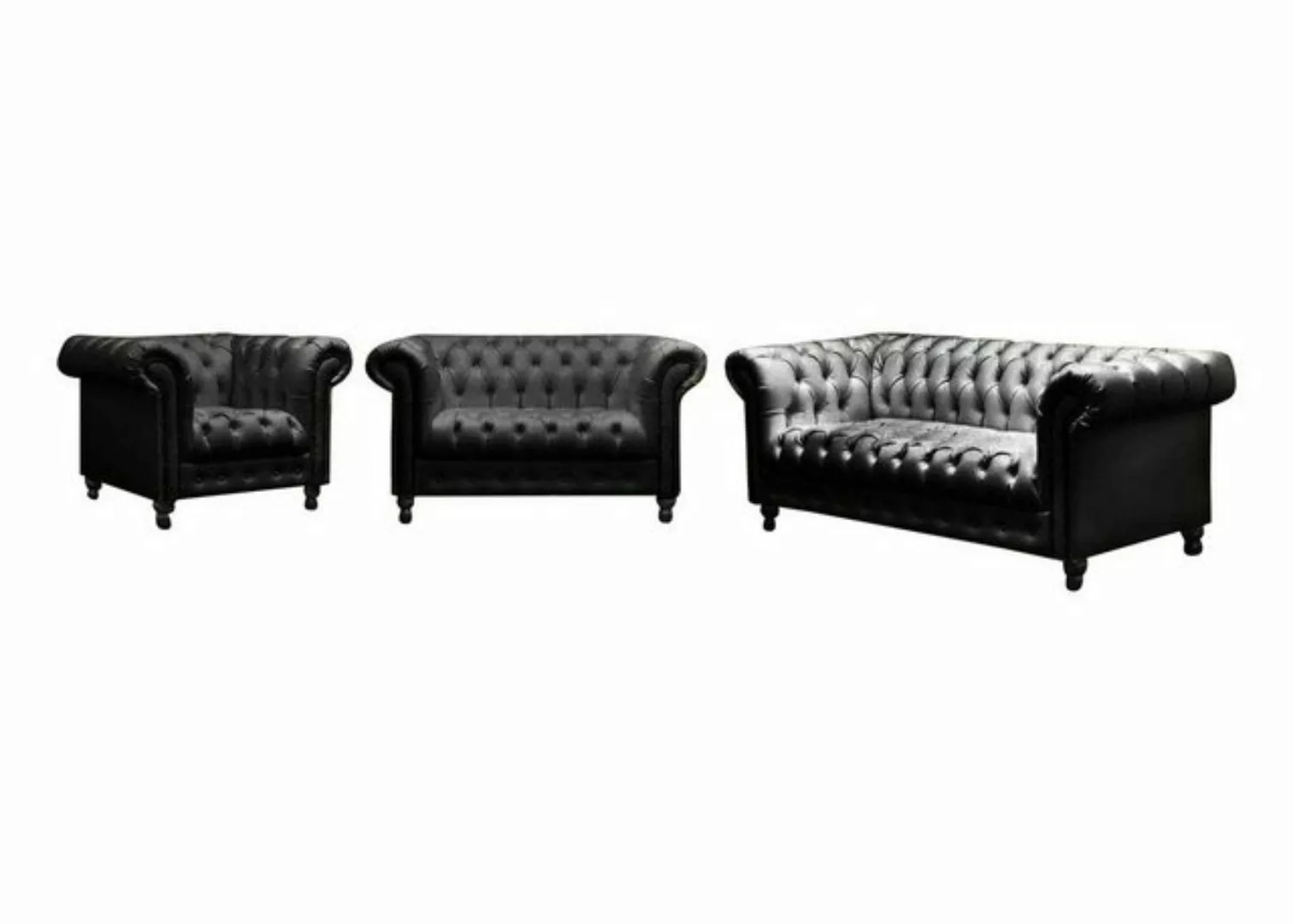 Xlmoebel Sofa Chesterfield Sofagarnitur 3-2-1 Sitzer Design Wohnzimmer, Her günstig online kaufen