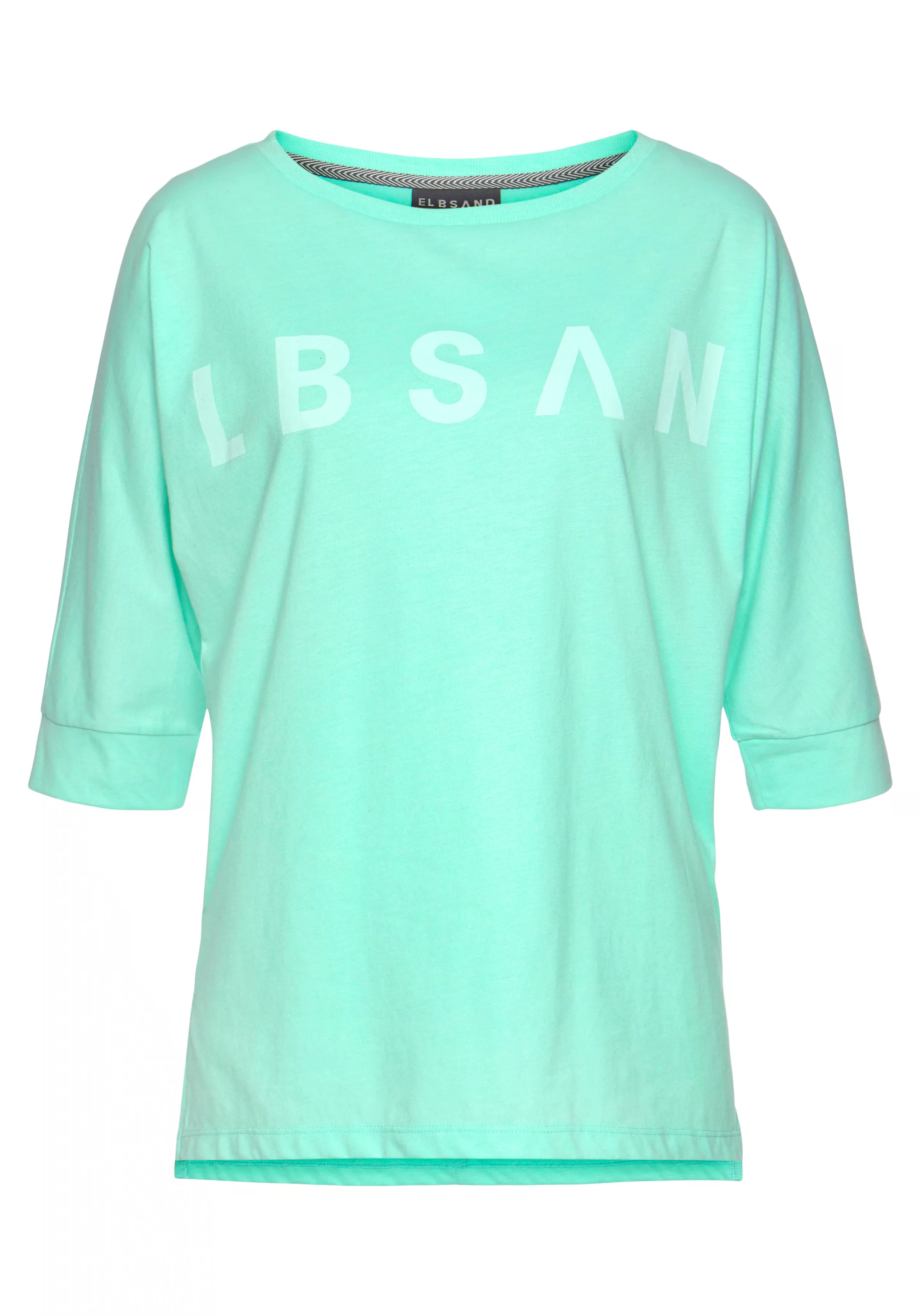 Elbsand 3/4-Arm-Shirt Iduna aus Baumwoll-Mix, lockere Passform, sportlich-c günstig online kaufen
