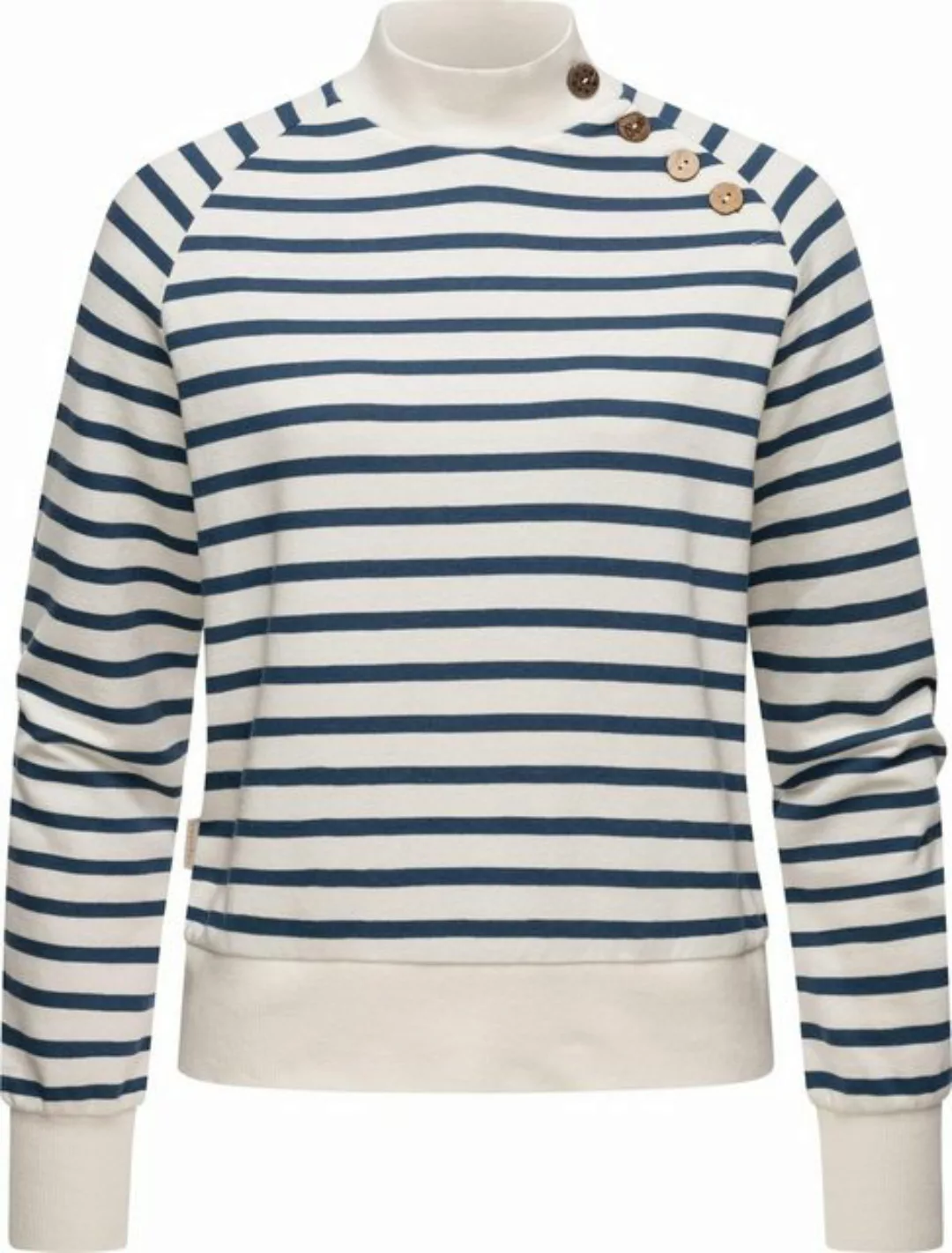 Ragwear Sweatshirt Majjorka Stylisches Damen Langarmshirt mit Rippbündchen günstig online kaufen