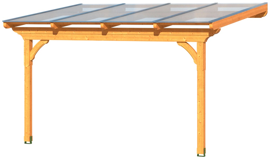 Skan Holz Terrassenüberdachung Ravenna 434 cm x 350 cm günstig online kaufen