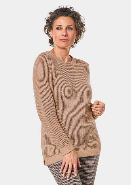 GOLDNER Strickpullover Kurzgröße: günstig online kaufen