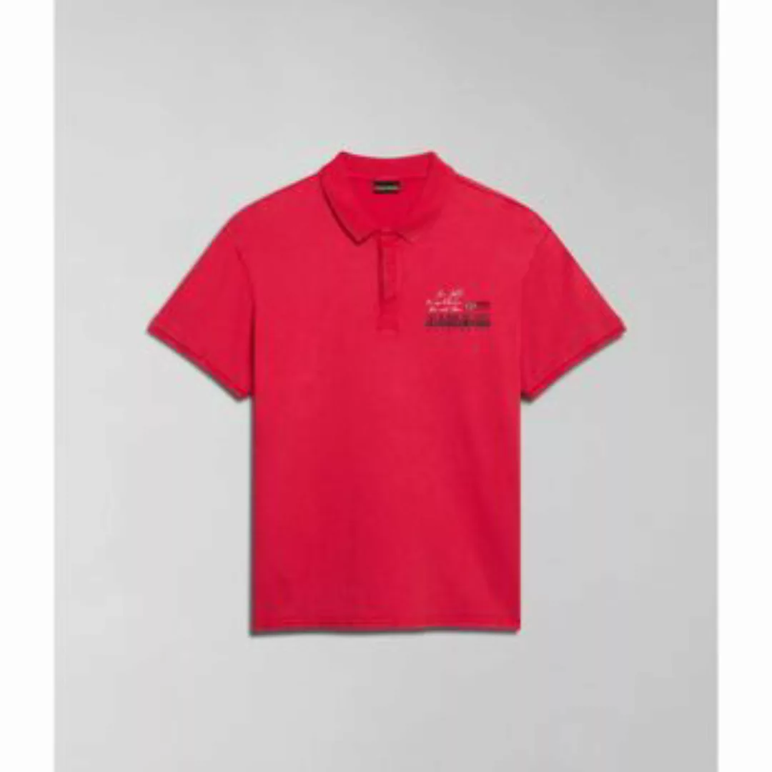 Napapijri  T-Shirts & Poloshirts E-COLVILLE NP0A4HPX-R25 RED BARBERRY günstig online kaufen