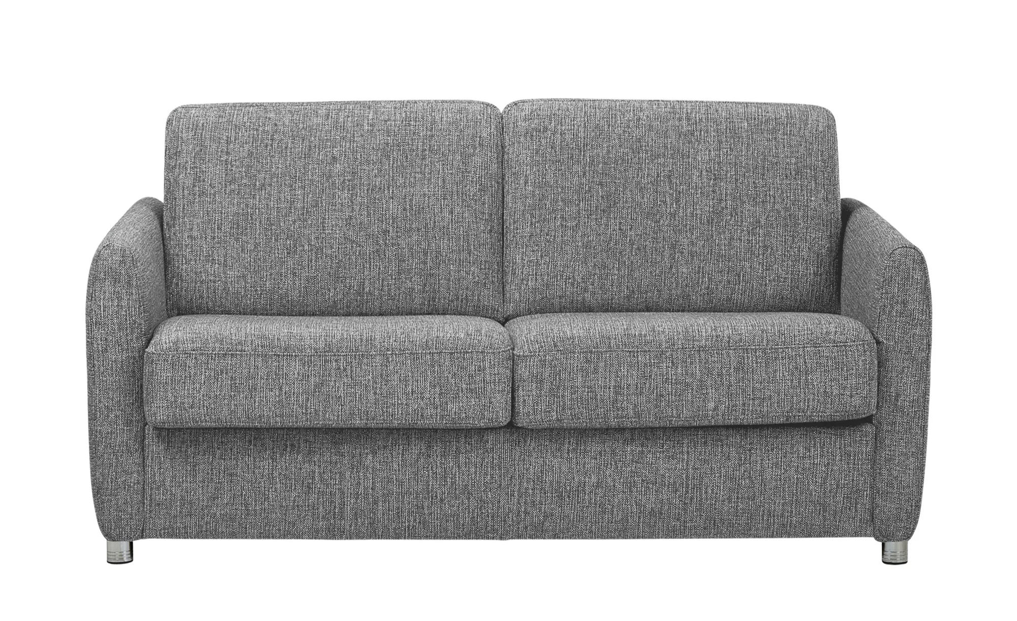 Betty Schlafsofa mit Faltbettfunktion Webstoff Betty ¦ grau ¦ Maße (cm): B: günstig online kaufen