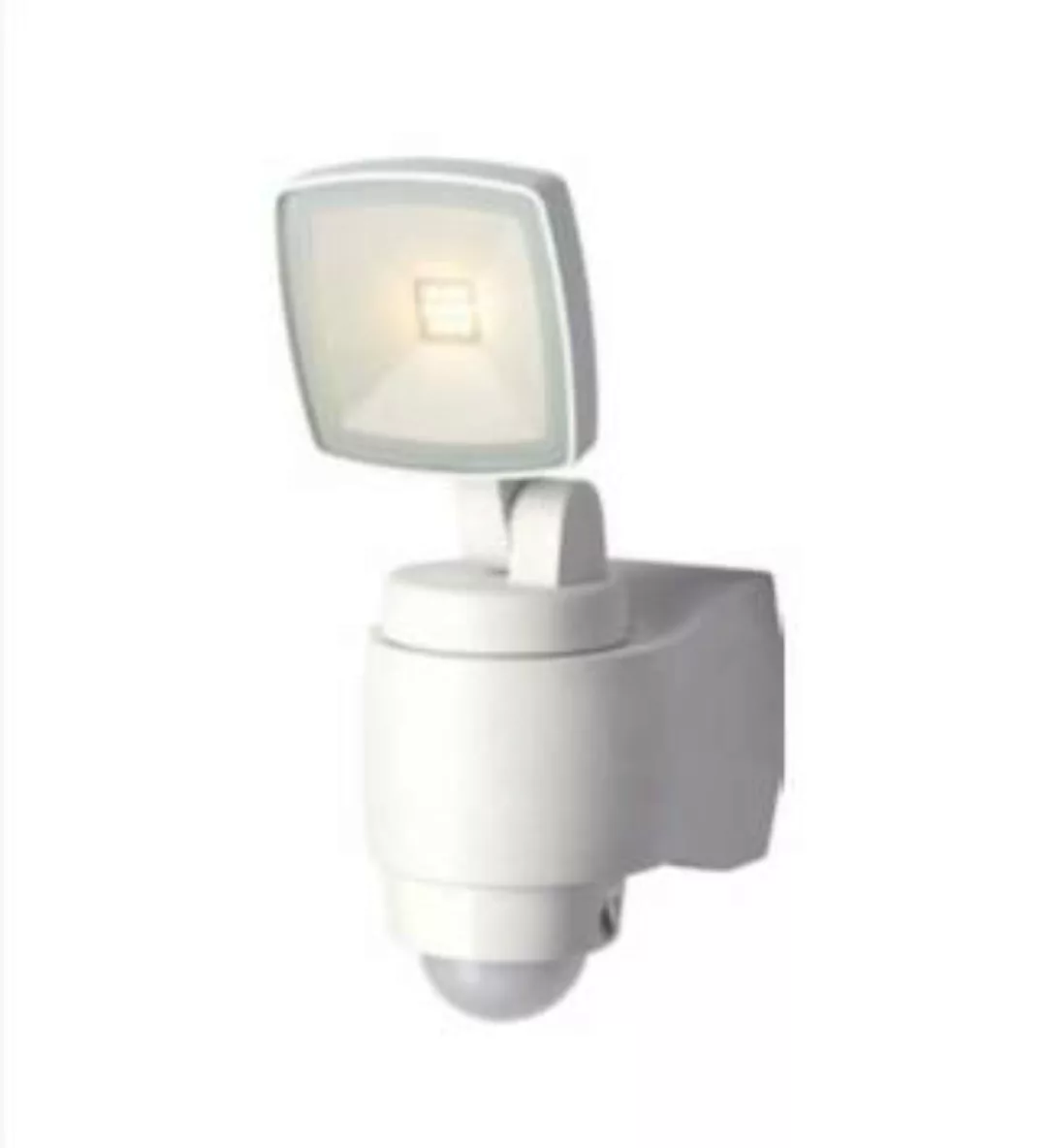 LED Außenleuchte Bewegungsmelder Weiß IP44 AMINA günstig online kaufen