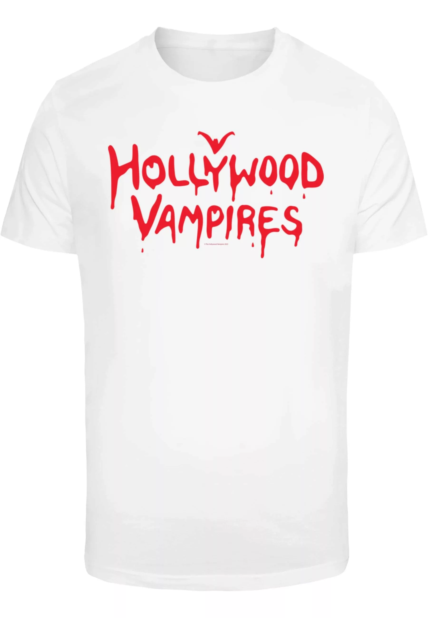 Merchcode T-Shirt "Merchcode Herren Hollywood Vampires - Logo T-Shirt" günstig online kaufen