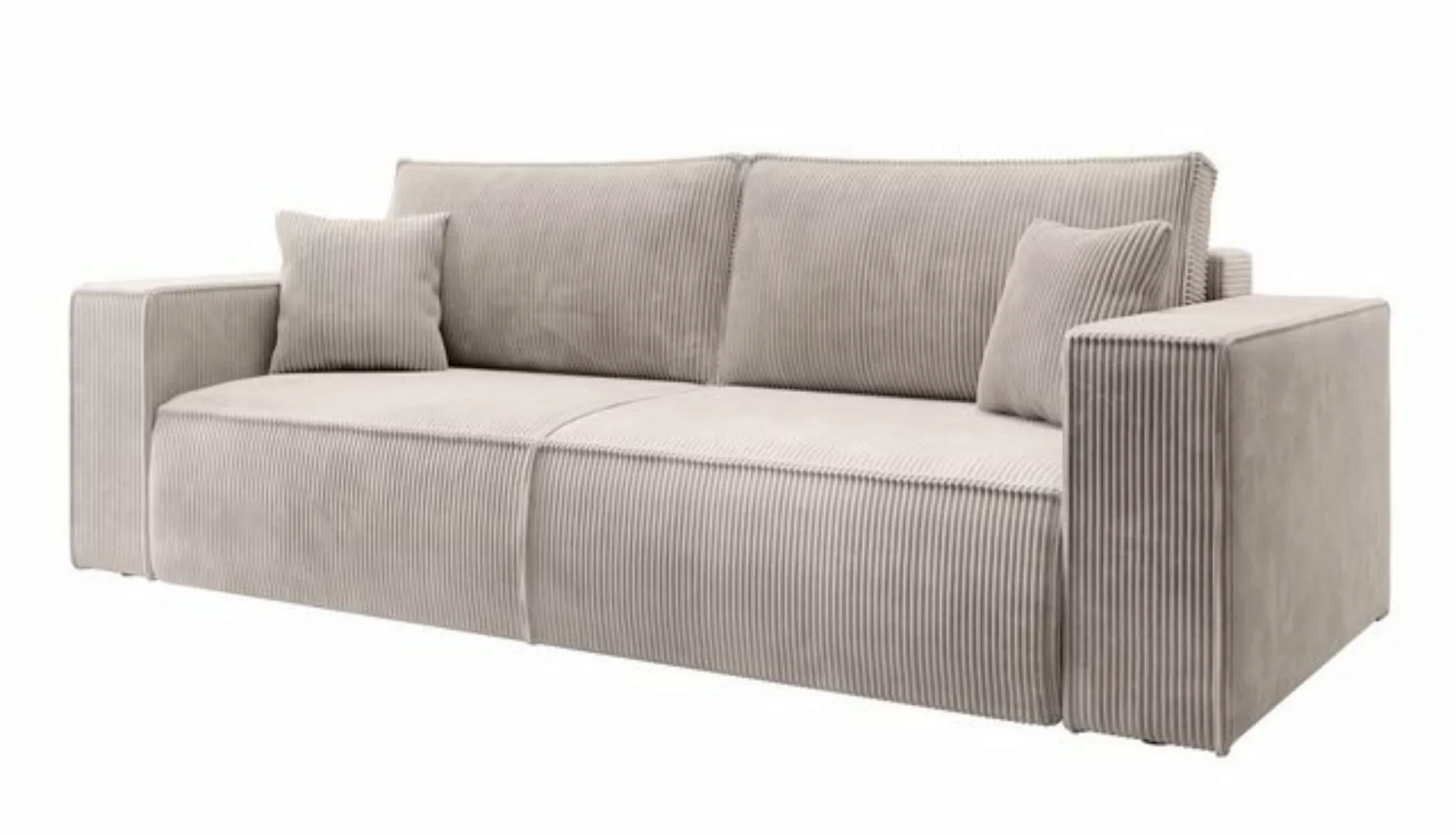 Selsey Schlafsofa FARESE NEW, 3-Sitzer-Sofa mit Bettkasten, Schlaffunktion günstig online kaufen