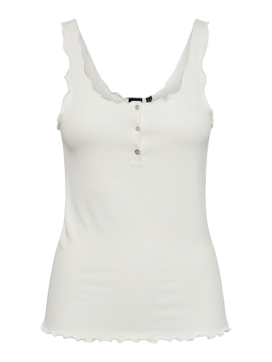 PIECES Pcandri Tanktop Damen White günstig online kaufen