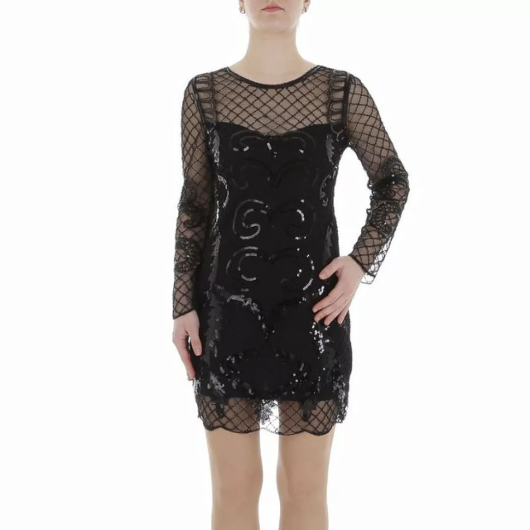 Ital-Design Partykleid Damen Party & Clubwear Pencil (86365318) Pailletten günstig online kaufen