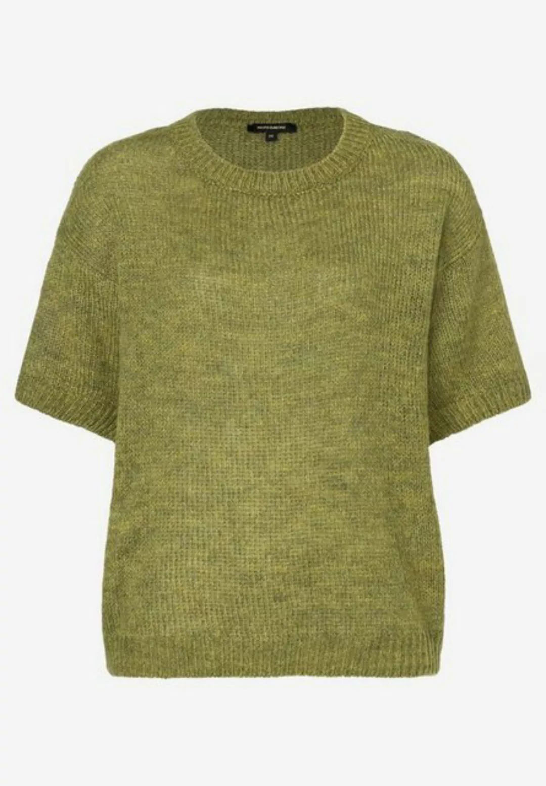 Kurzarm-Pullover, soft moss green günstig online kaufen