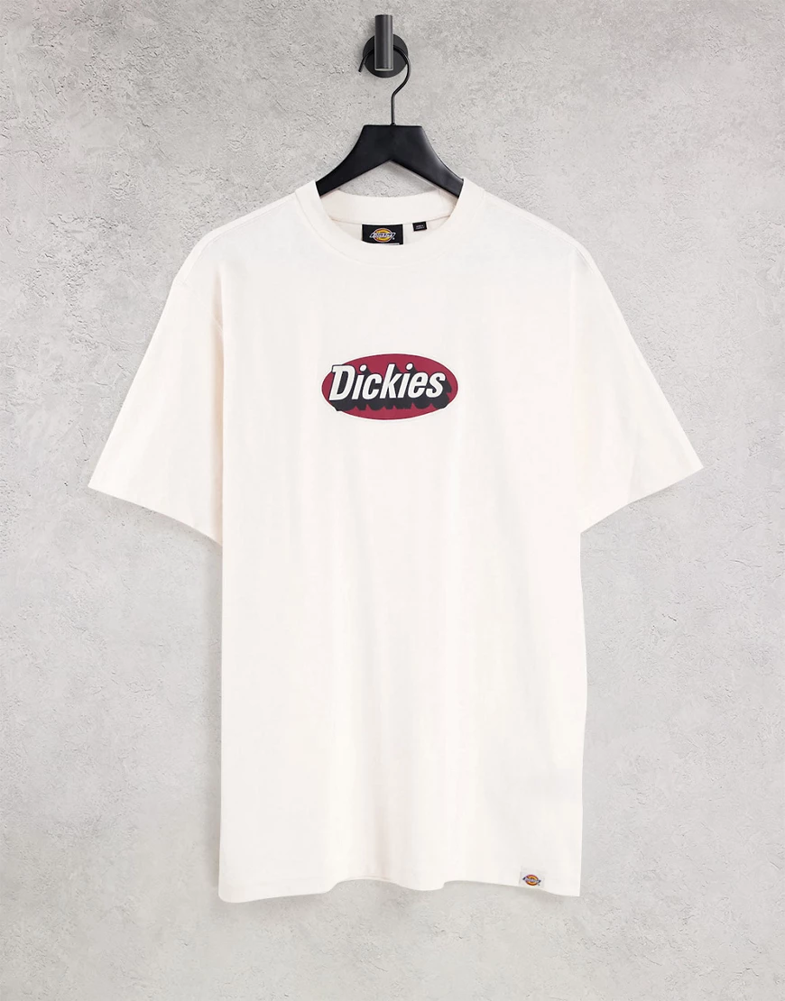 Dickies – Saxman – T-Shirt in Ecru-Weiß günstig online kaufen