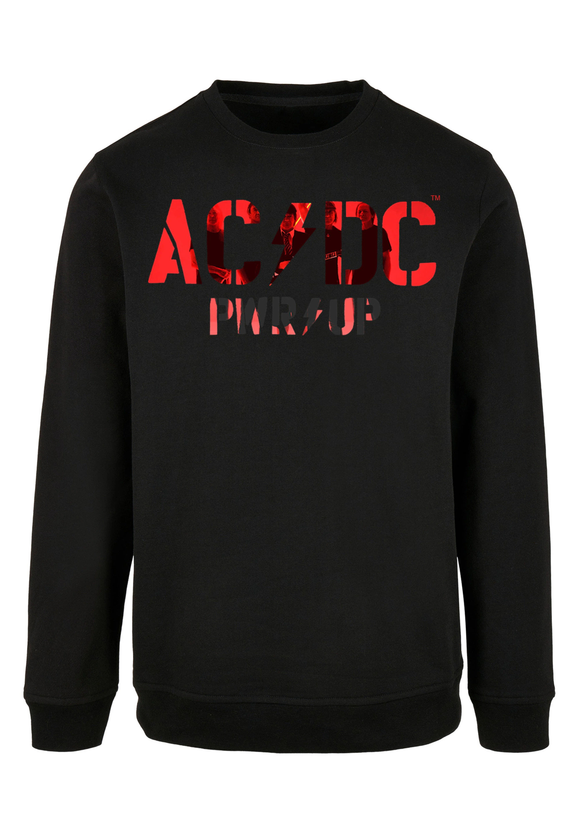 F4NT4STIC Sweatshirt "ACDC Rock Musik Band PWRUP Photo Logo", Print günstig online kaufen