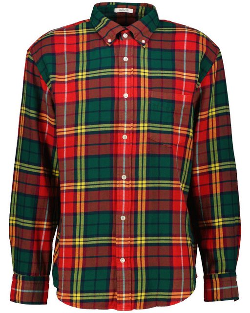 Gant Langarmhemd Freizeithemd TARTAN Relaxed Fit (1-tlg) günstig online kaufen